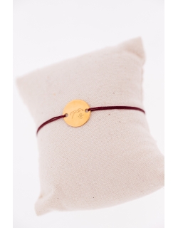 Zoé Bracelet - Golden & Plum
