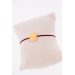 Zoé Bracelet - Golden & Plum