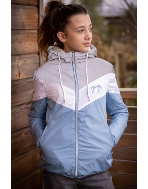 Blouson Lecciblock Bleu Artic - Enfant