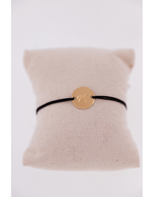 Zoé Bracelet - Golden & Black