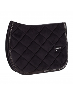 New Strass Saddle Pad - Black