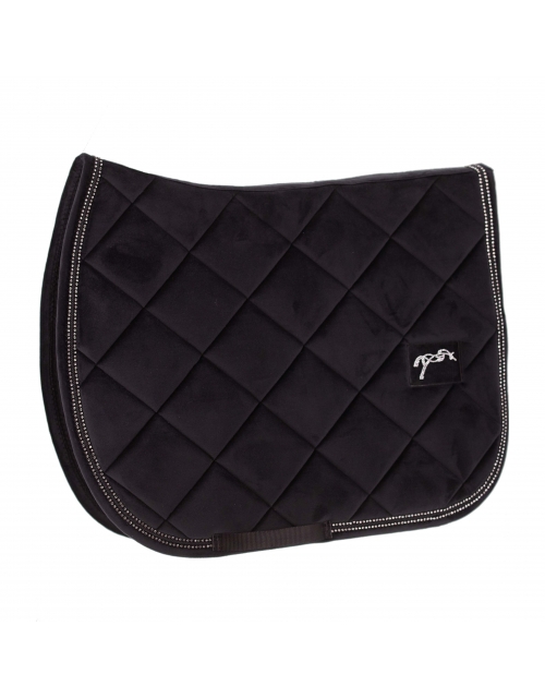 New Strass Saddle Pad - Black