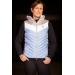 Camélia Sleeveless Jacket - Artic Blue