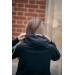 Comète Hoodie Sweatshirt - Black