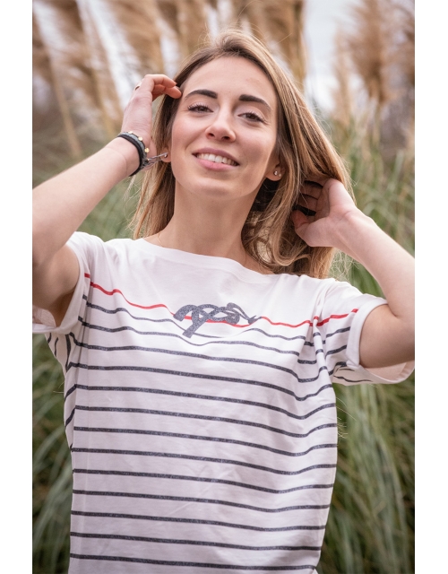 T-Shirt Poppylem - Blanc Cassé