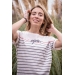 T-Shirt Poppylem - Blanc Cassé