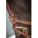 Smoothie Pearl Bridle - Brandy & Turquoise