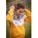Artemis Yellow & Grey Hoodie - Children