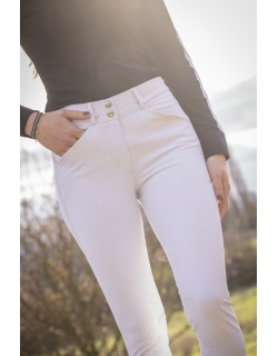 Elégance Breeches - White