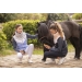 Artic Blue Camélia Padded Jacket - Children