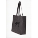 Felt Tote-bag - Grey & Black