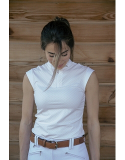 Seville Competition Polo Shirt - Sand Color