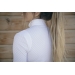 Seville Long-Sleeve Competition Polo - White