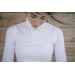 Seville Long-Sleeve Competition Polo - White