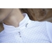 Seville Long Sleeve White Competition Polo Shirt - Children