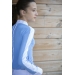 Chemise de Concours Showshirt Bleu Artic - Enfant