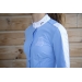 Chemise de Concours Showshirt Bleu Artic - Enfant