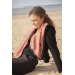 Foulard Mya - Ecru & Rouille