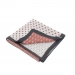 Foulard Mya - Ecru & Rouille