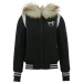 Lyon University Bombers Jacket - Navy & Off White