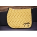 Tapis de selle Point Sellier Classique - Moutarde & Noir