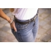 Ceinture Signature Perforée - Noir
