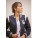 University Teddy Sweat - Navy & Off White