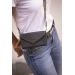 Perforated New Phone Pocket - Black