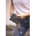 New Phone Pocket Perforée - Noir