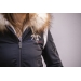 Lyon University Bombers Jacket - Navy & Off White