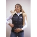 New Roge Sleeveless Jacket - Black Glitter