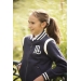 Navy & Off White University Sweatshirt - Children