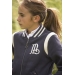 Navy & Off White University Sweatshirt - Children