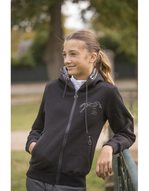 Black Fluore Sweatshirt - Children