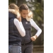 Black Glitter New Roge Sleeveless Jacket - Children