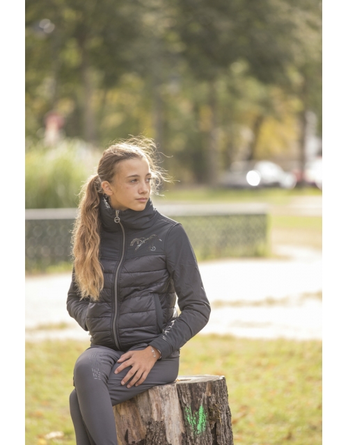 Black Edelweiss Jacket - Children