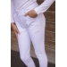 Pantalon d'Équitation Elégance Blanc - Enfant
