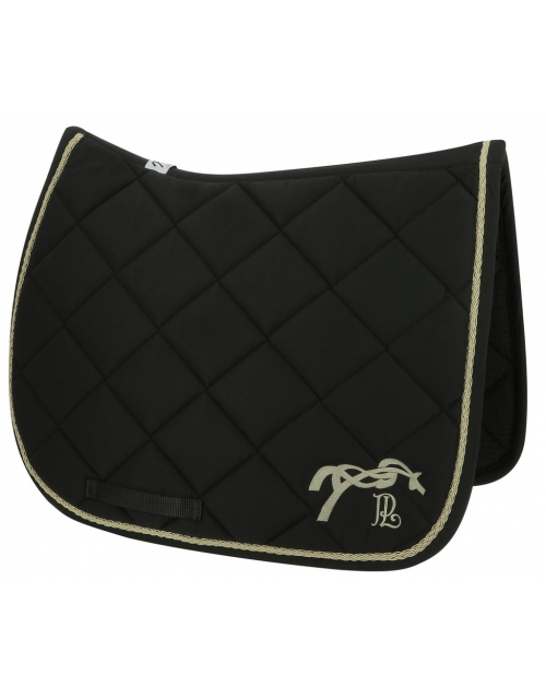 Tapis de selle Tress - Noir & Or