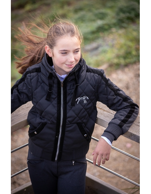 Black Luka Jacket - Children