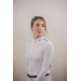 Polo de Concours Séville Mesh Manches Longues - Blanc