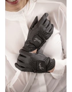 Gants Prisma Strass - Noir