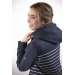 SAINT JAMES x Pénélope Collections Océane Hoodie - Navy & Silver