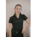 Black Iliana Polo Shirt - Children