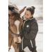 Fashion Rain Waterproof Jacket - Black