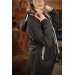 Fashion Rain Waterproof Jacket - Black
