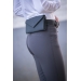Perforated New Phone Pocket - Navy