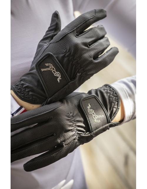Gants Prisma Strass - Marine