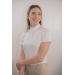 Polo de Concours Las Honey Manches Courtes - Blanc