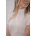 Polo de Concours Las Honey Manches Courtes - Blanc
