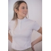 Polo de Concours Las Honey Manches Courtes - Blanc